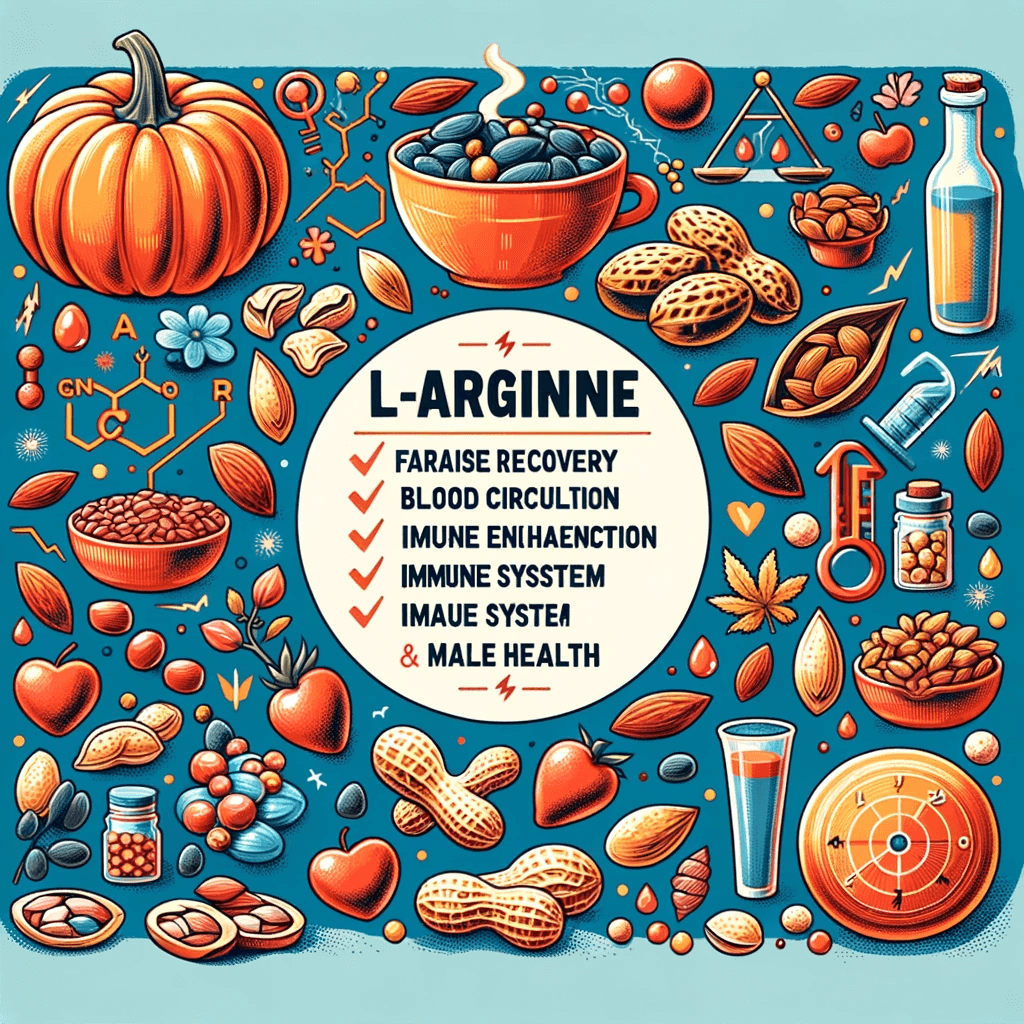 L아르기닌이 풍부한 식품 이미지