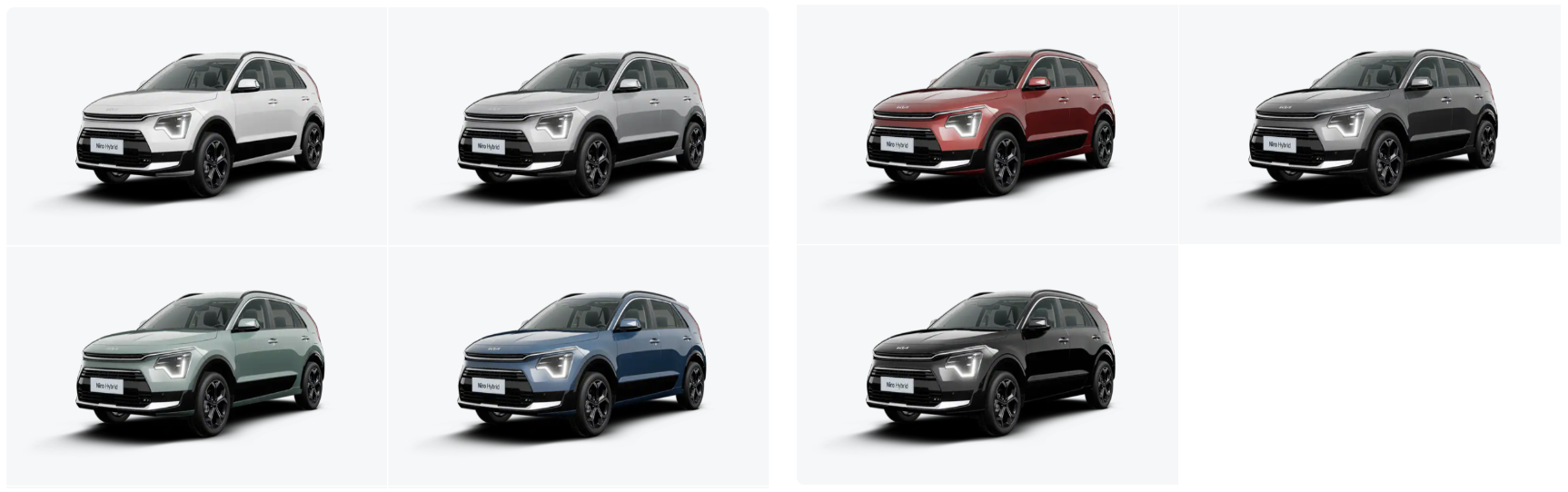 니로 하이브리드 색상