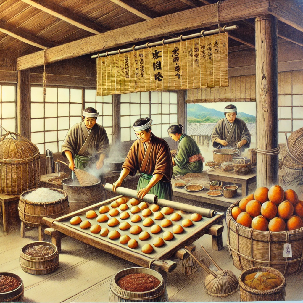 이키나리 당고의 유래와 의미