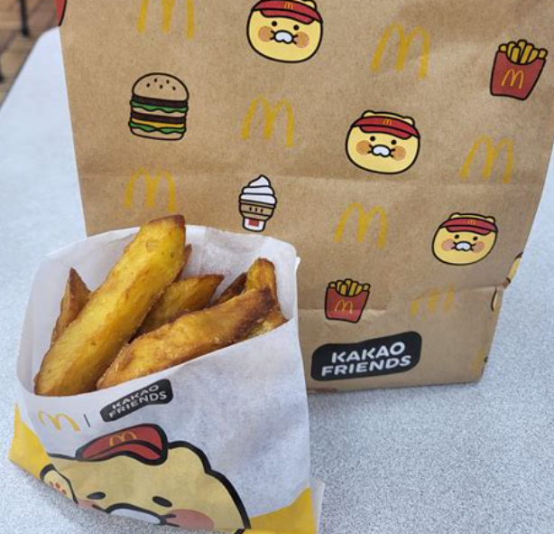 고구마후라이 세트로 먹어봤어요! 맥도날드 꿀조합 추천