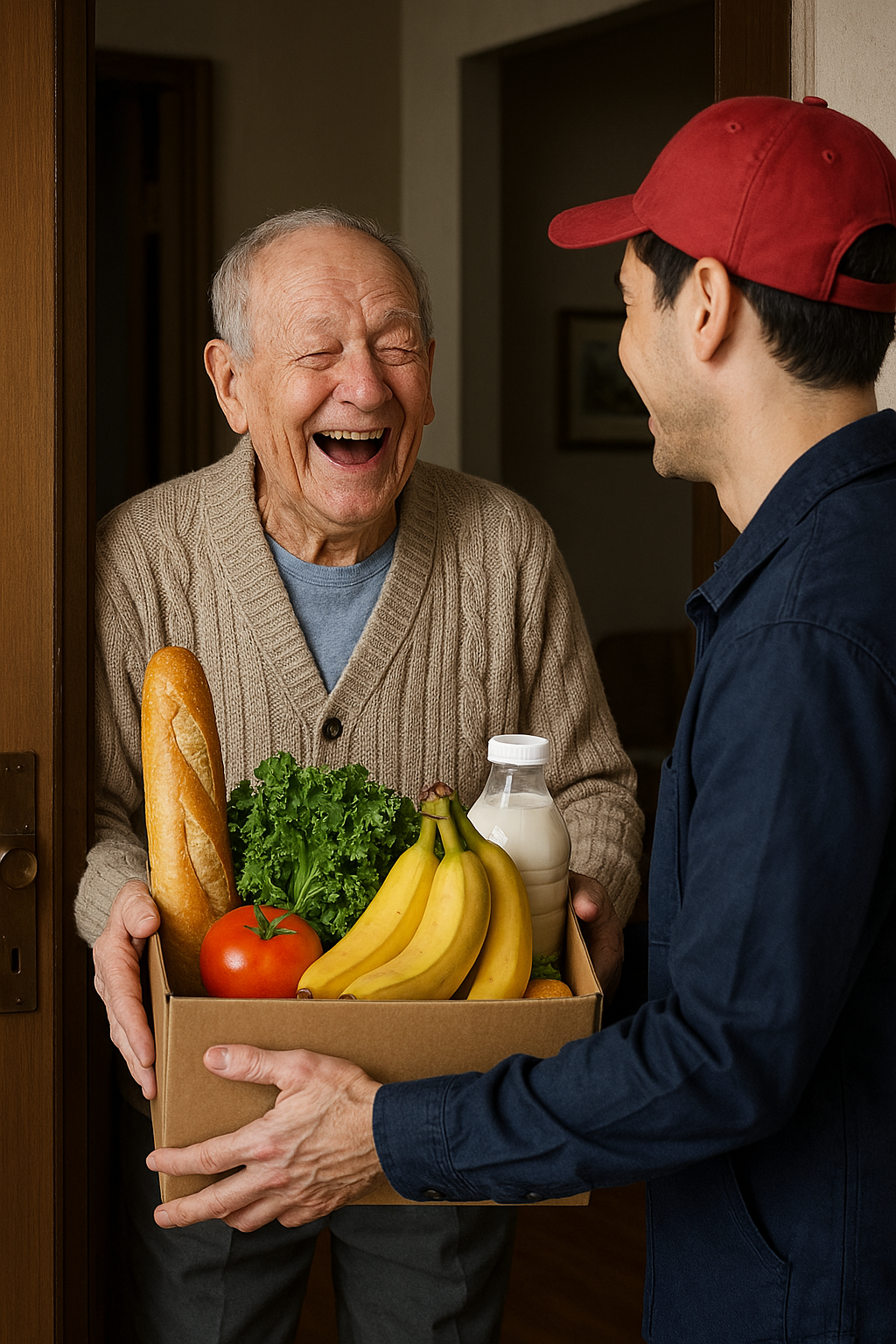 독거노인식료품서비스