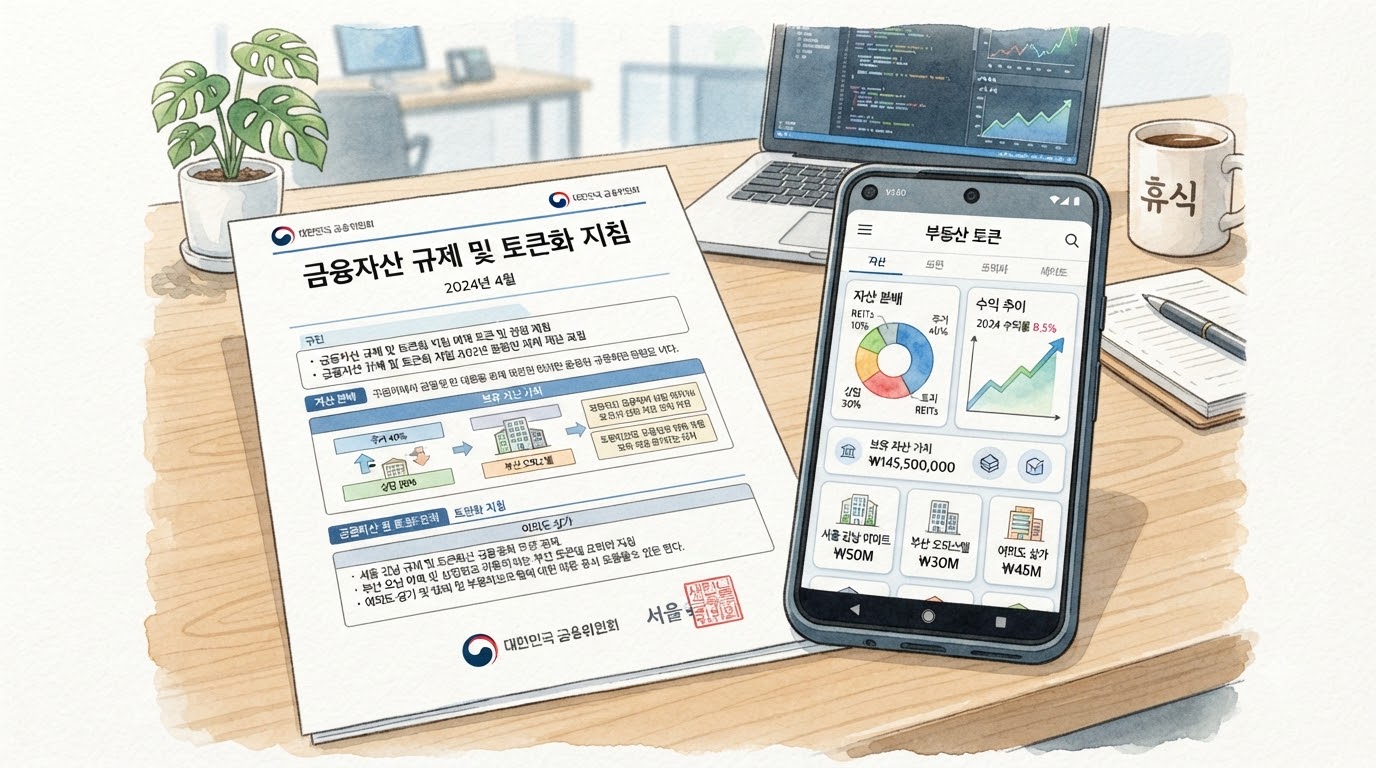 한국 STO 법안 개정안 총정리 국내 금융당국의 STO 규제 가이드라인과 RWA의 차이 투자 전략 공개