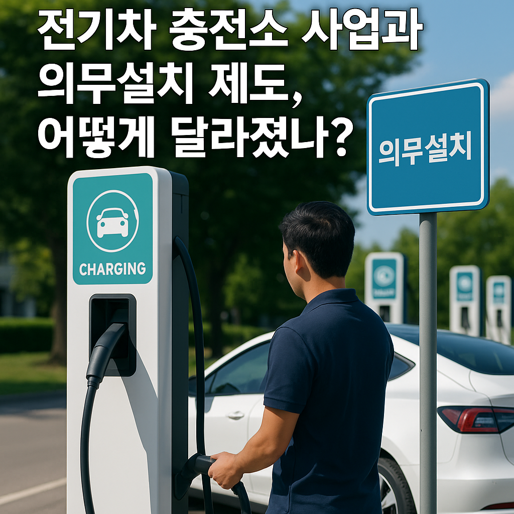전기차 충전소 사업과 의무설치