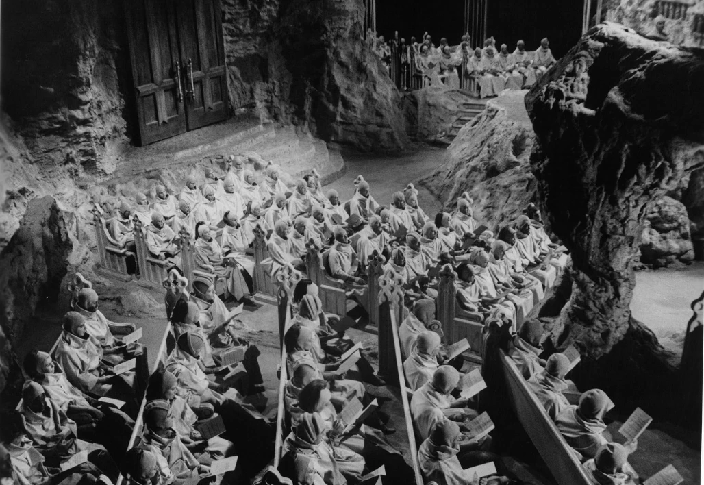 1970년 혹성탈출 지하도시 음모 장면