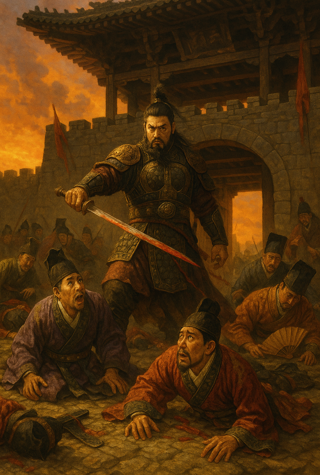 피로 물든 결단, 연개소문 쿠데타