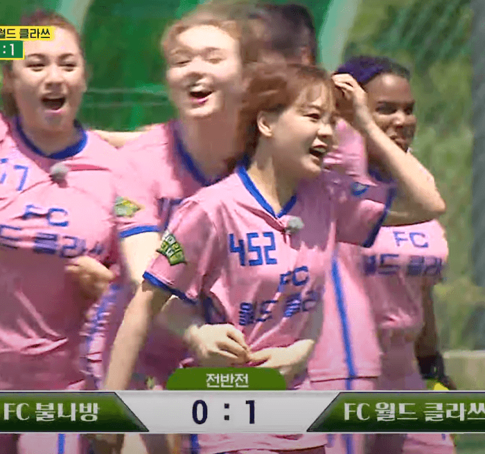 골때리는그녀들-사오리-첫골