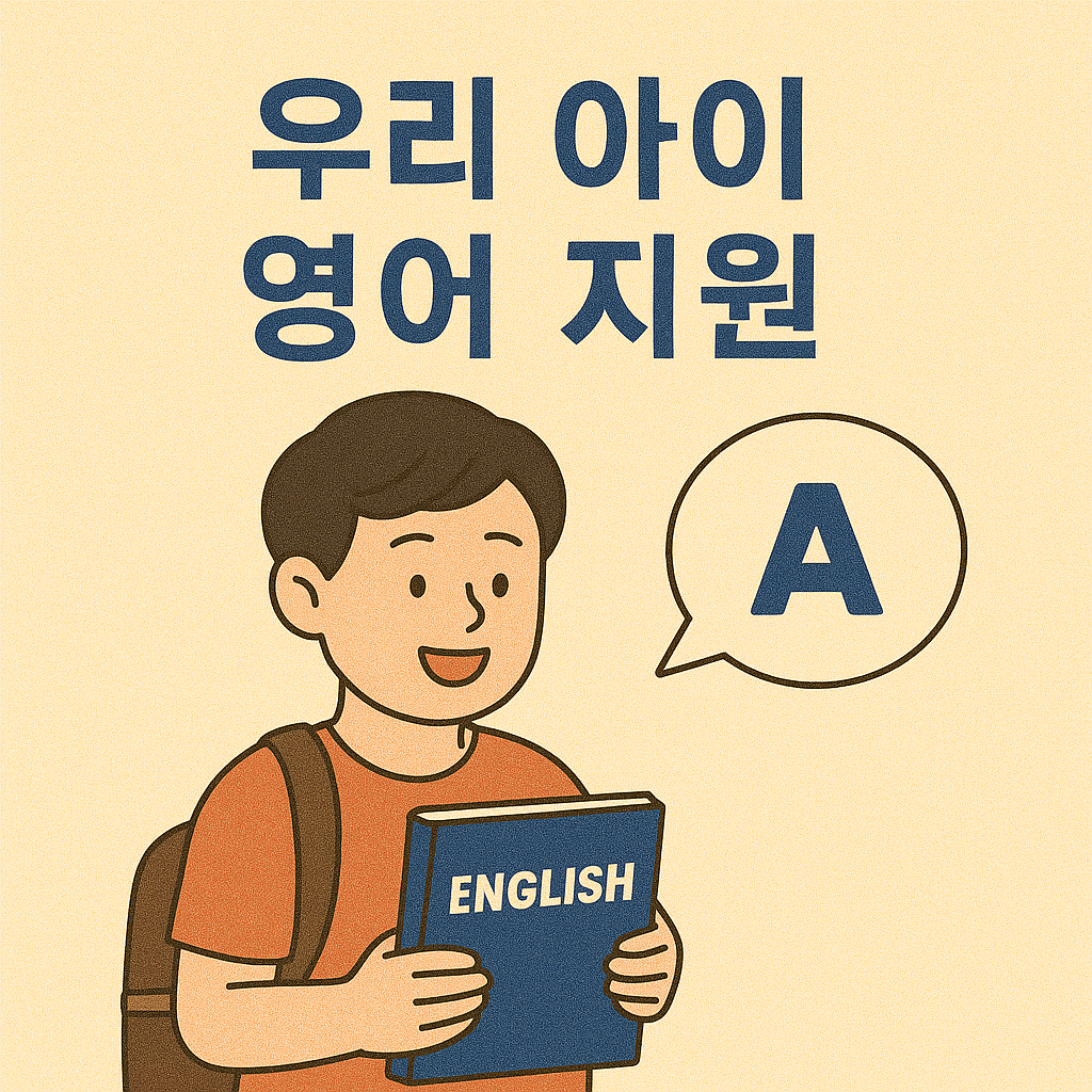 우리 아이 영어지원 이미지