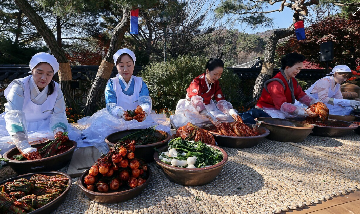 겨울철 저장 음식 문화 관련 사진