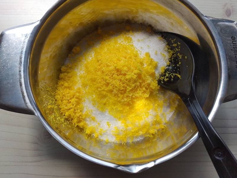 마들렌 만들기, 레몬 마들렌