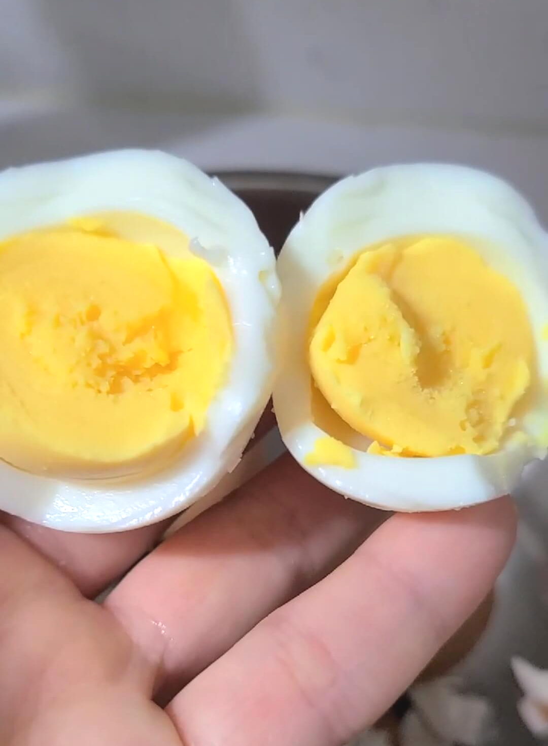 달걀 삶기 완성