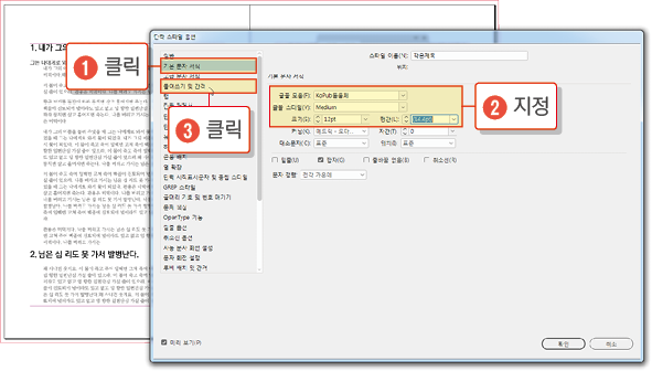 단락스타일37