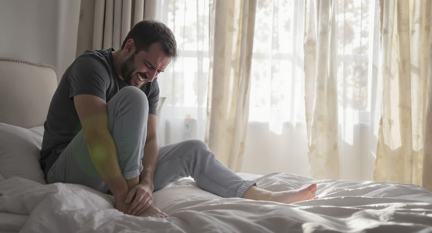족저근막염 주요 증상_내측 통증