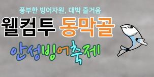 안성 동막골 빙어 축제