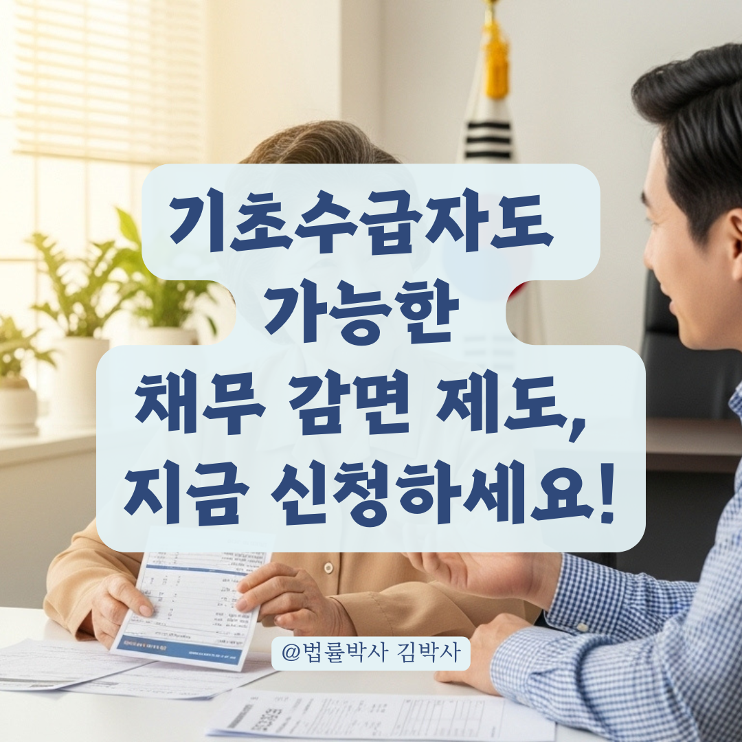 기초수급자도 개인워크아웃 가능, 감면 심사에서 중요한 포인트 정리.