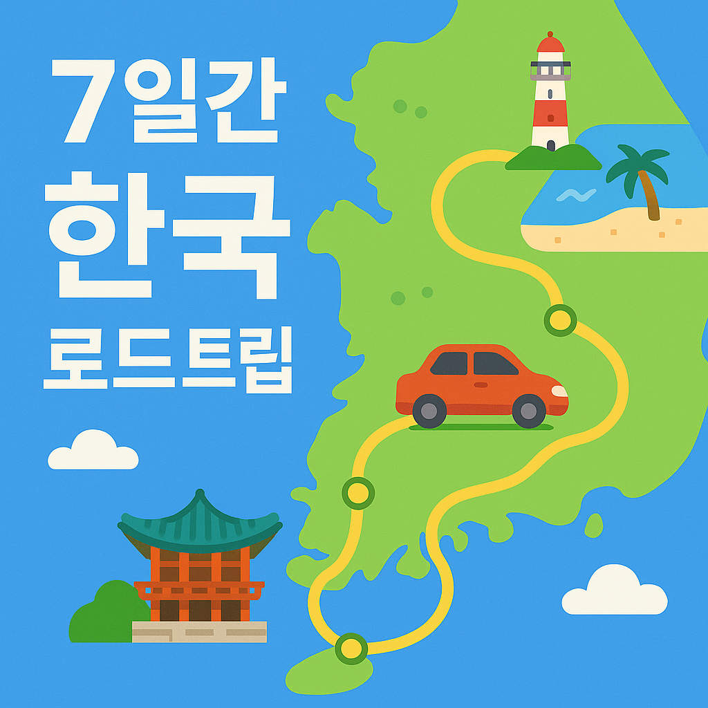 7일 전국일주 여행코스
