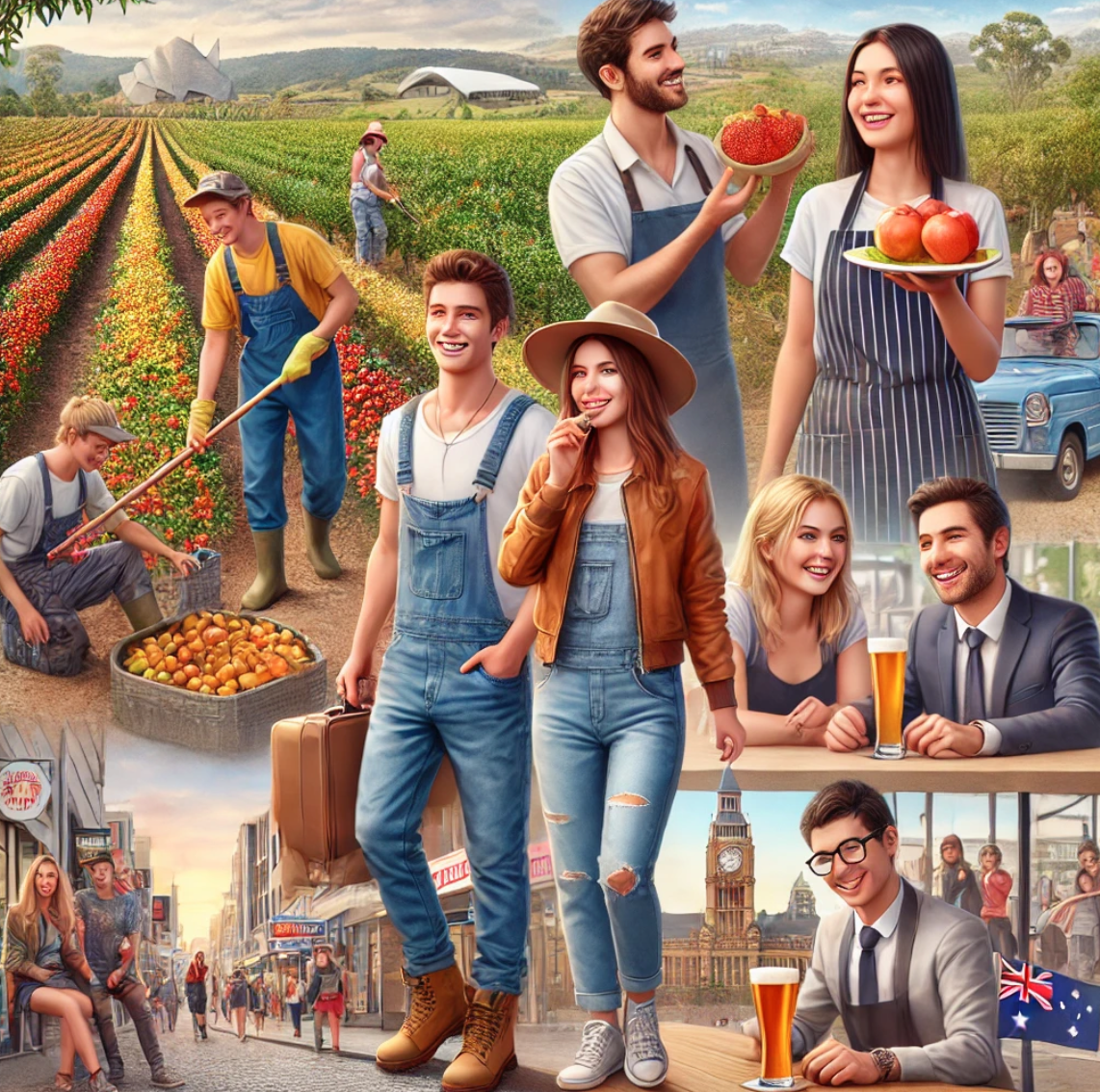 호주 워킹홀리데이 일자리