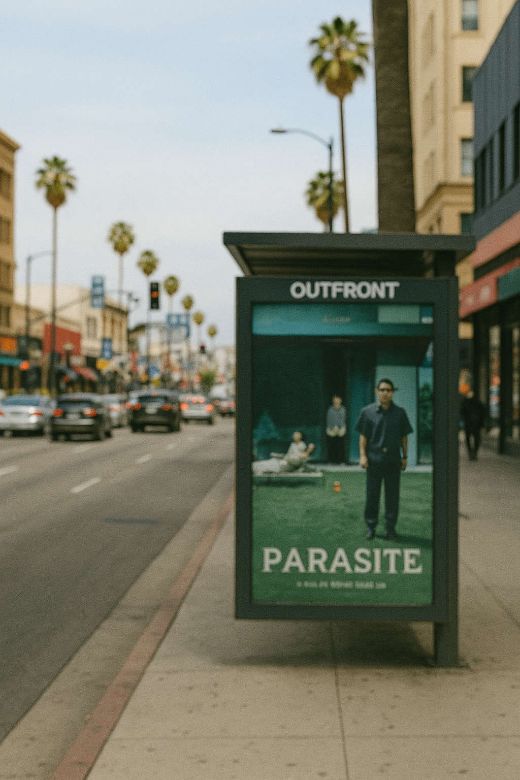 LA의 기생충 포스터