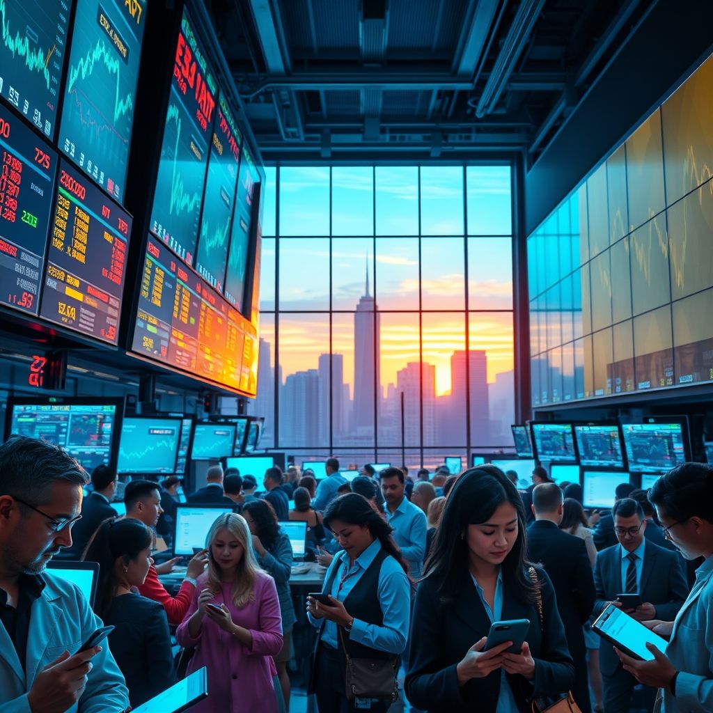 인공지능과 주식시장 - AI 생성