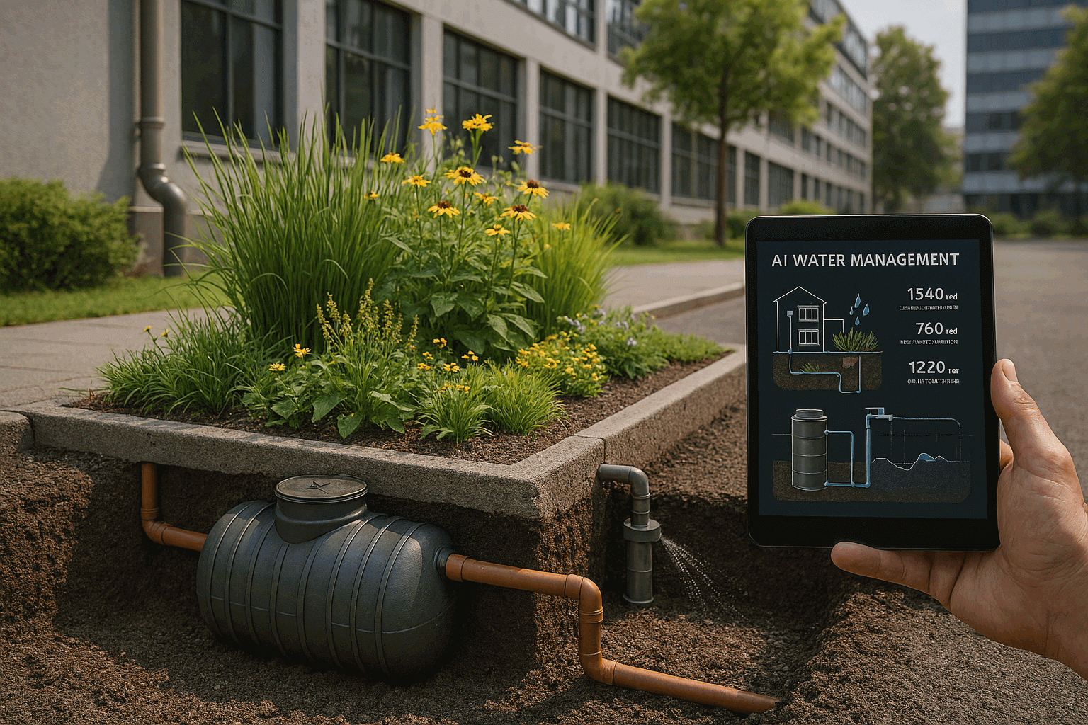 도시 빗물 재활용형 텃밭 시스템의 진화