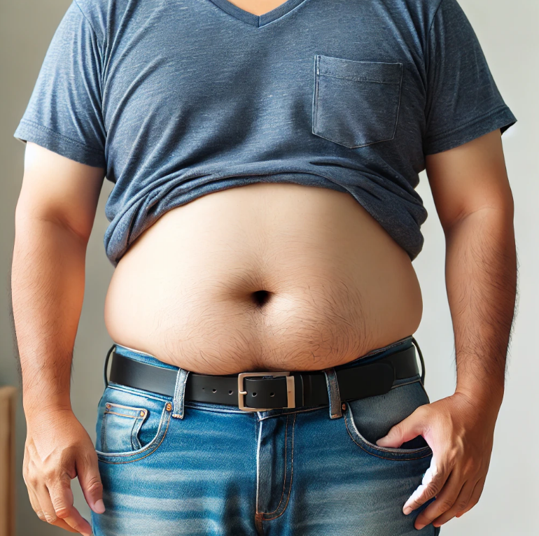 중년 남성의 복부비만, 단순한 뱃살일까?
