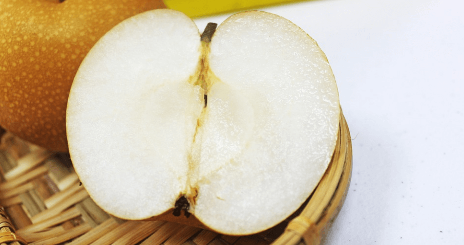 반으로 잘라져 있는 배