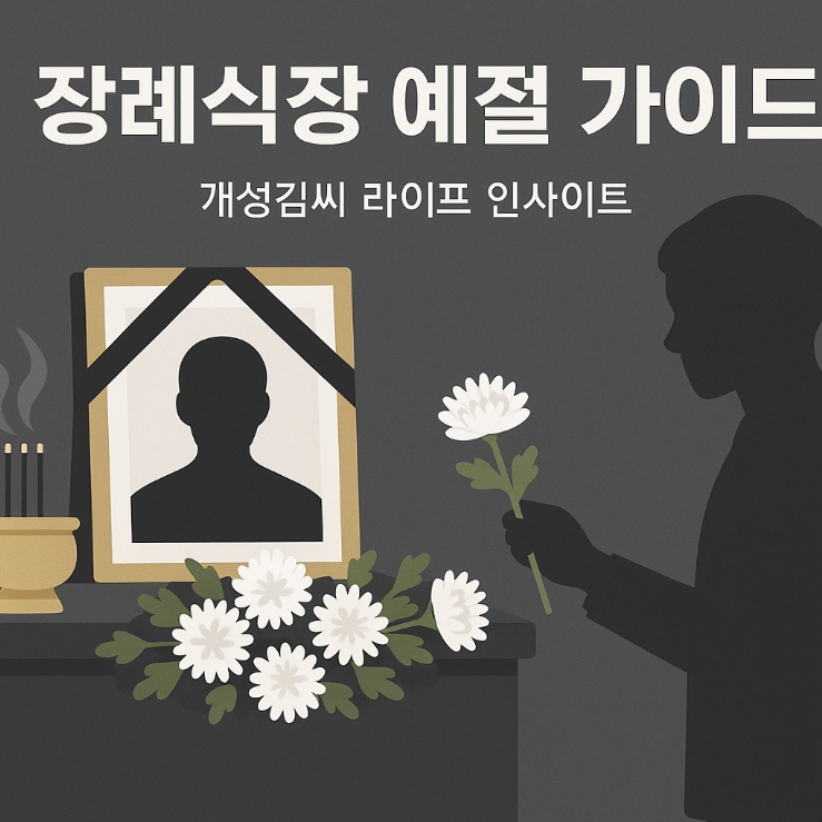 장례식장 예절,장례식 예절,장례식 조문 예절,분향 방법,헌화 방법,조문 절 하는 법,장례식 상주 예절,천주교 장례 예절