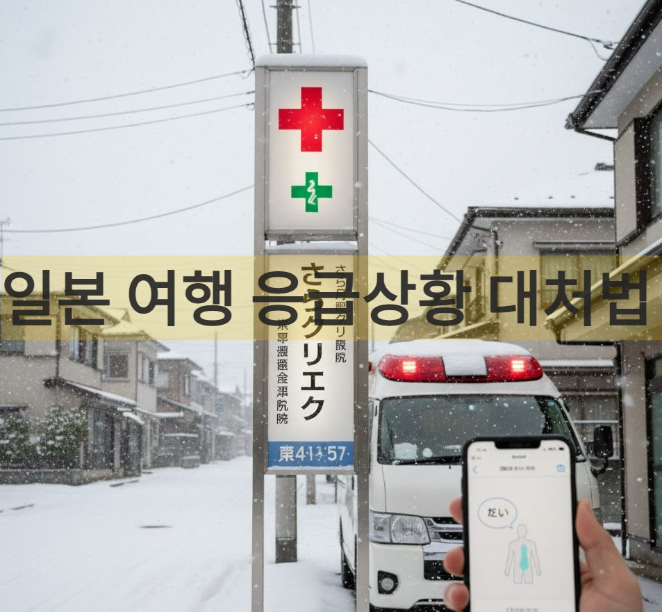 일본 여행 한국어 가능 병원찾기