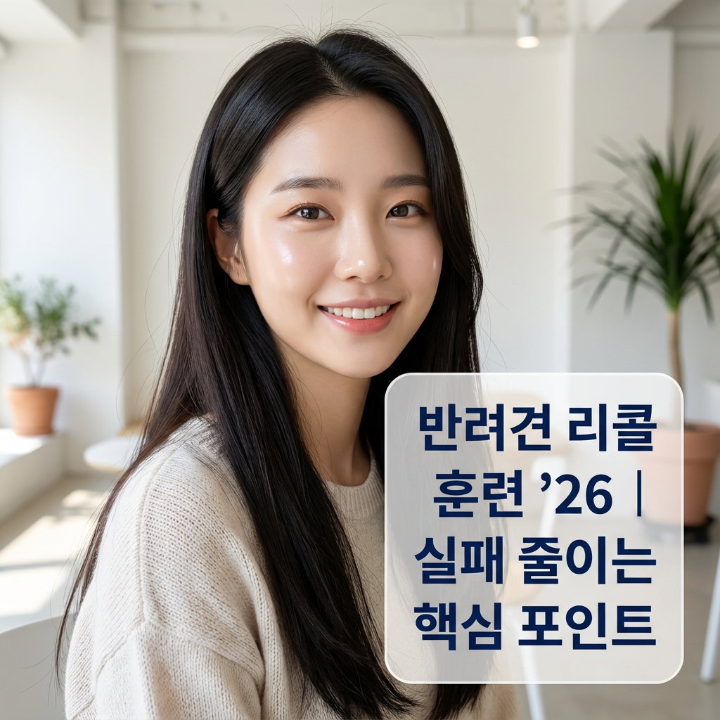 강아지 리콜 훈련 ’26 | 실패 줄이는 핵심 포인트 정리