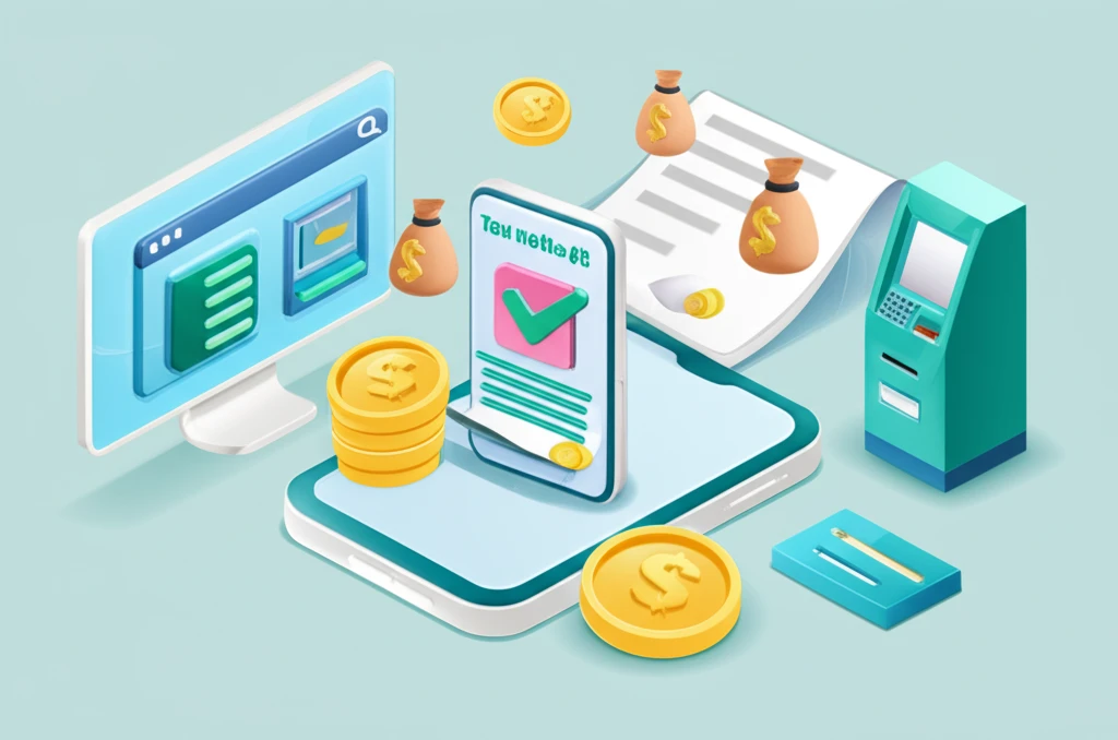 위택스 주민세 고지서 확인, 전자송달..