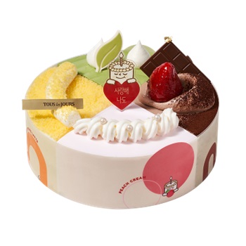 뚜레쥬르 올스타 케이크