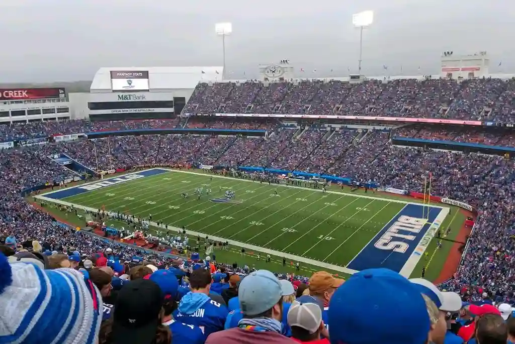 하이마크 스타디움 버펄로 빌스 경기 직관 조시 앨런의 캐논 패스
