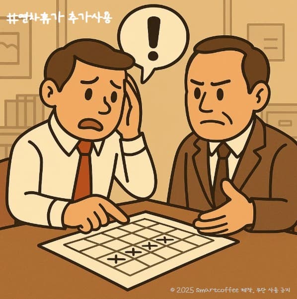 연차휴가, 부여된 일수보다 더 쓸 수 있을까?