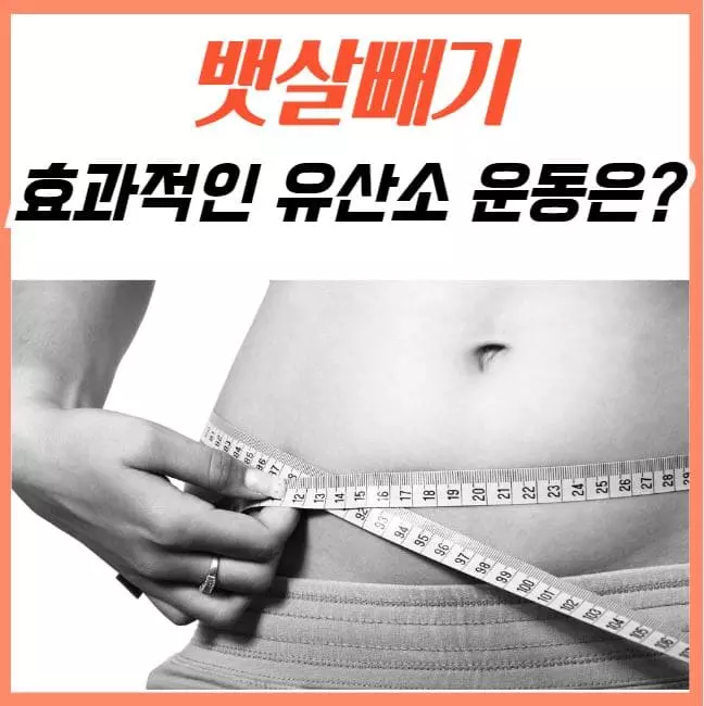 뱃살빼기 효과적인 유산소 운동