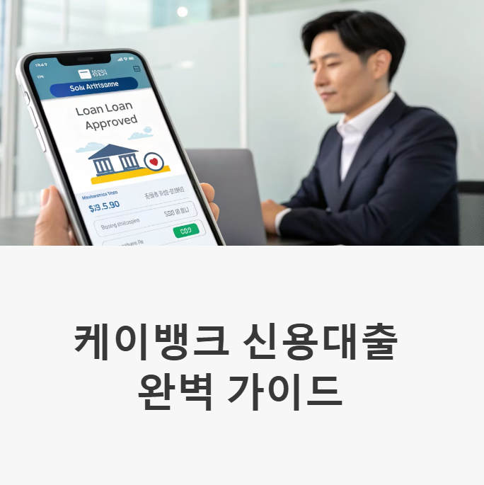 케이뱅크 신용대출 금리 정보
