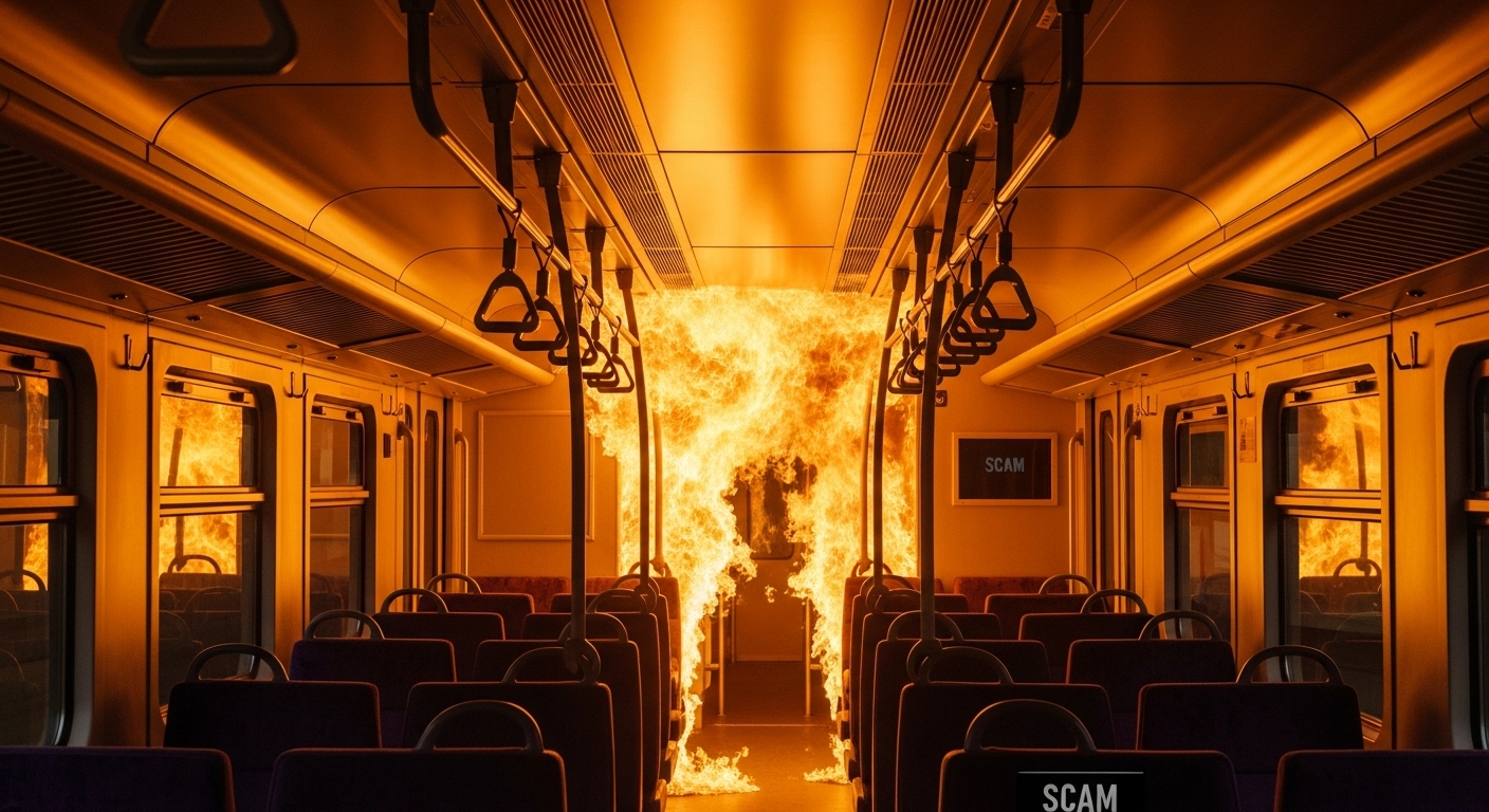 Subway-arson