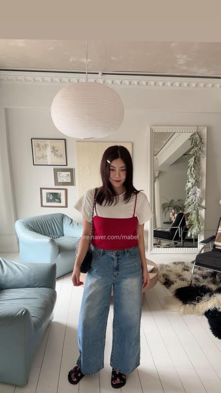 드벤티 끈뷔스티에(4color)