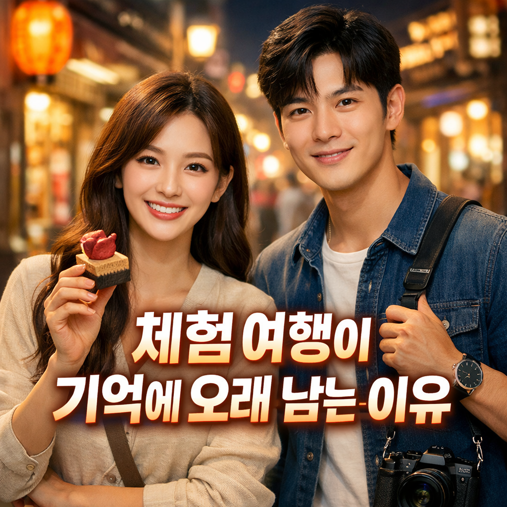 체험 여행이 오래 남는 진짜 이유