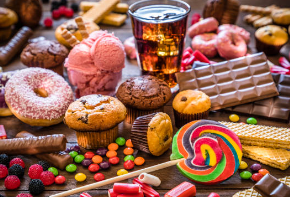 설탕이 많은 음식