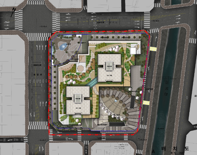 단지 배치도