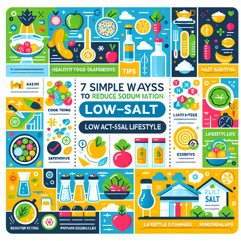 나트륨 섭취를 줄이는 7가지 간단한 방법: 건강한 저염식 생활