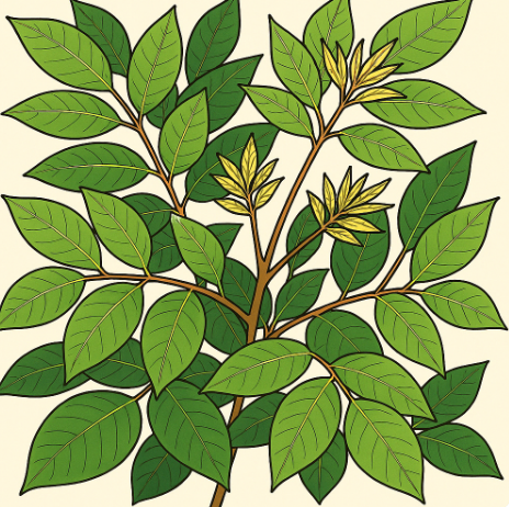 참죽나무 만화 이미지