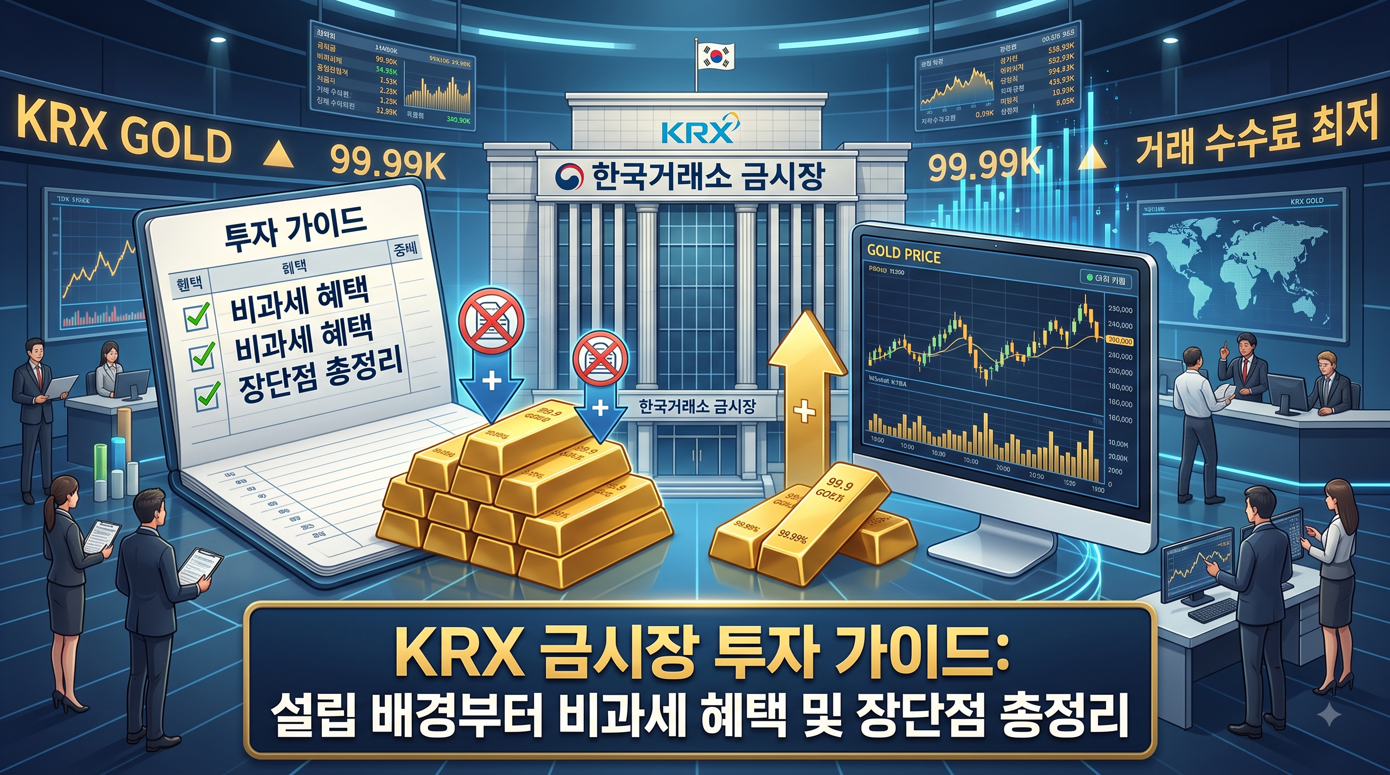 KRX 금시장 투자 가이드와 한국거래소 공인 현물 거래 시스템 구조