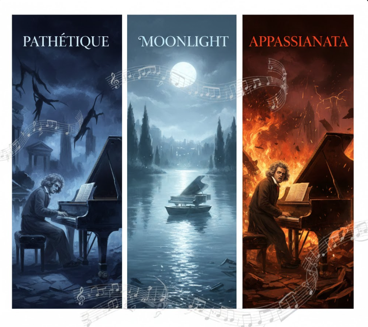 베토벤 피아노 소나타 관련 그림