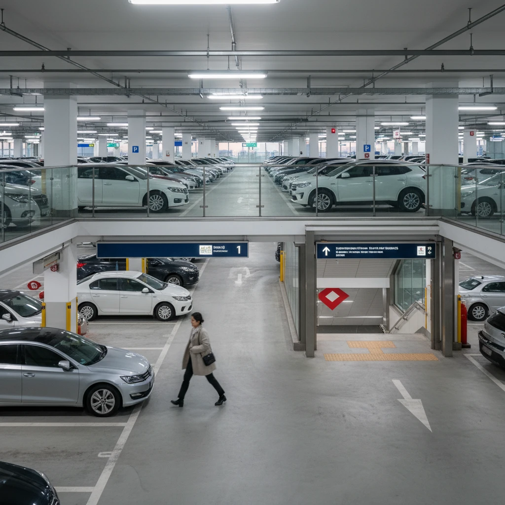 군포 대야미역 공영주차장 요금표와 카..