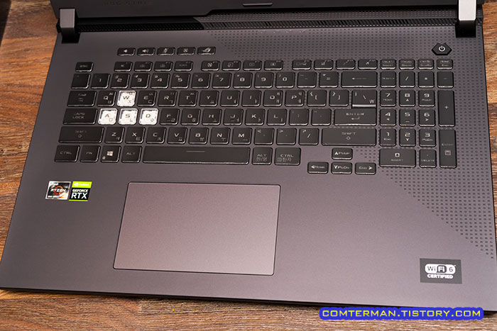 ROG Strix G17 G713QM 키보드