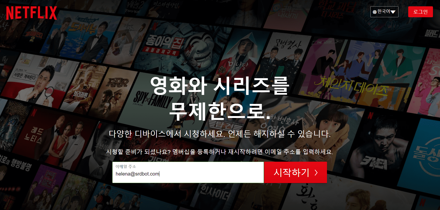 넷플릭스 접속