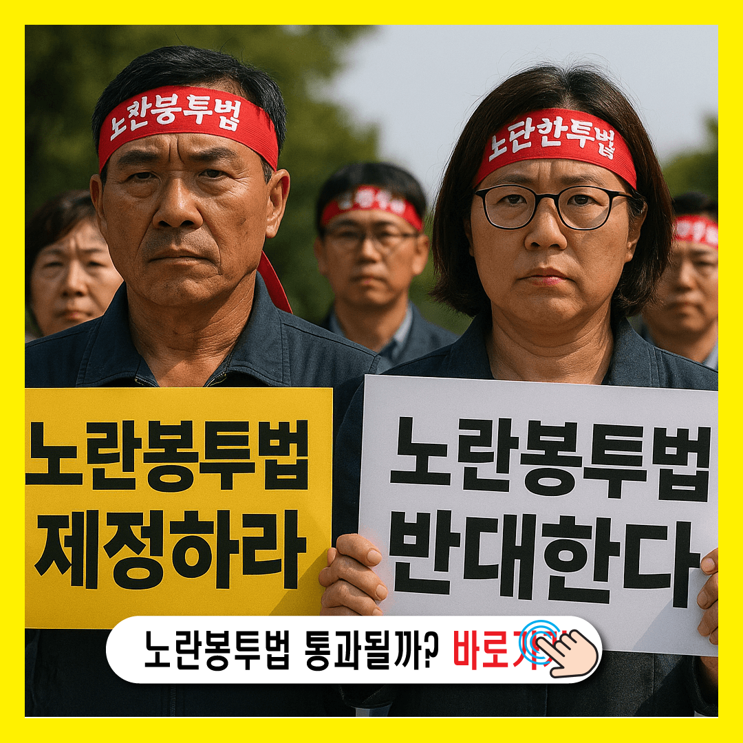 노란봉투법이 뭐길래? 찬반 격돌 이유 －썸네일