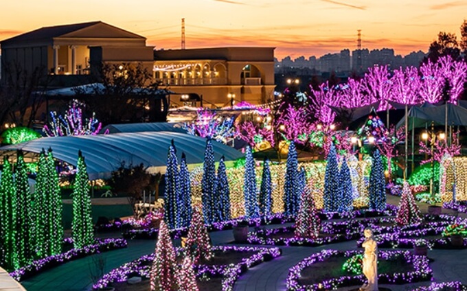 퍼스트가든 별빛 축제 전경