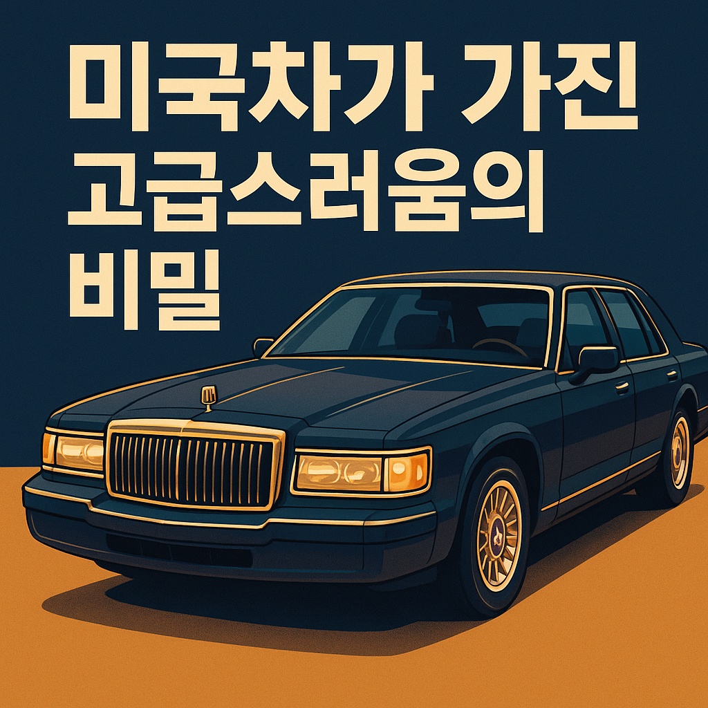 미국차가 가진 고급스러움의 비밀