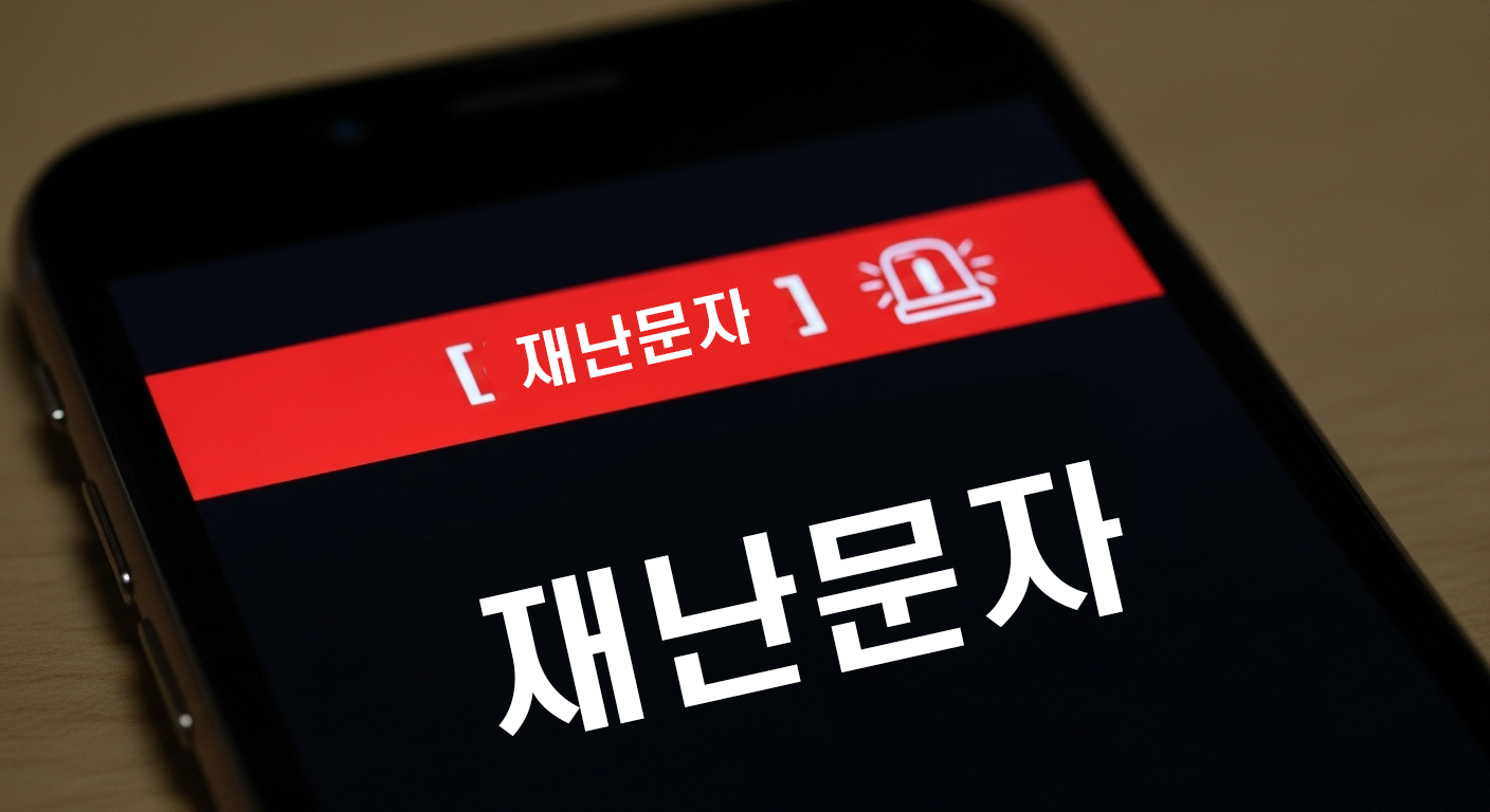 재난문자